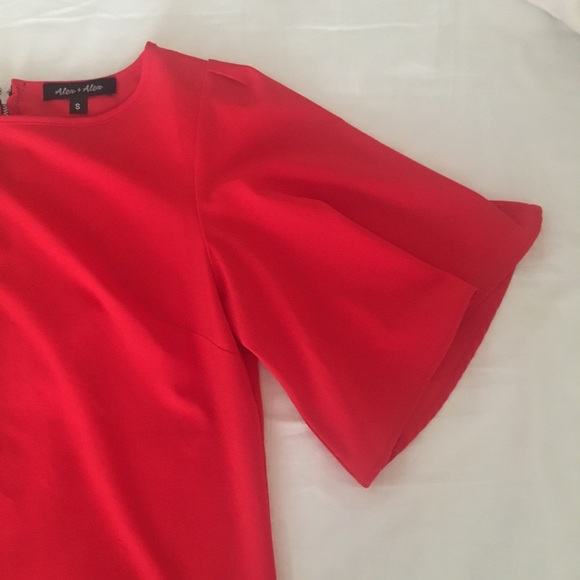 Alex + Alex Red Dress - Picture 3 of 4